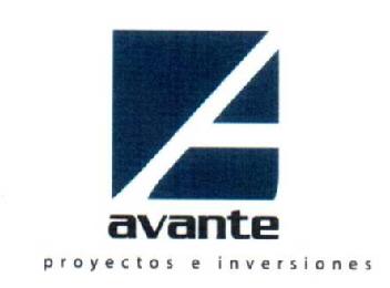 AVANTE PROYECTOS E INVERSIONES