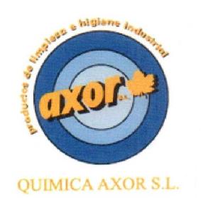 AXOR QUIMICA AXOR, S.L PRODUCTOS DE LIMPIEZA E HIGIENE INDUSTRIAL