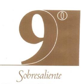 9º SOBRESALIENTE