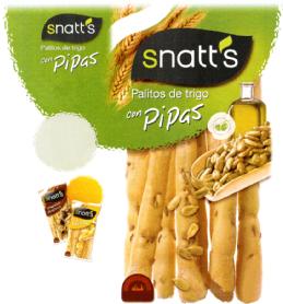 SNATT'S PALITOS DE TRIGO CON PIPAS