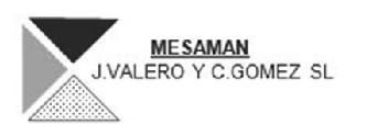 MESAMAN J VALERO Y C GOMEZ SL