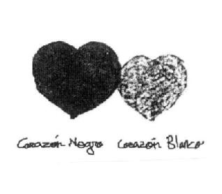 CORAZON NEGRO, CORAZON BLANCO
