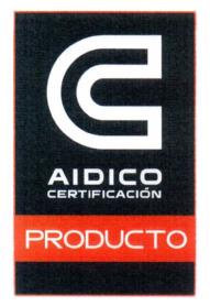 AIDICO CERTIFICACION PRODUCTO