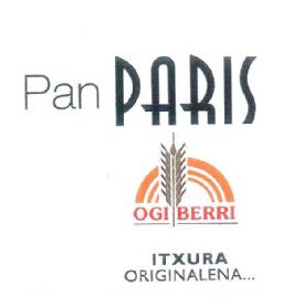 PAN PARIS OGI BERRI ITXURA ORIGINALENA
