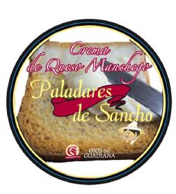PALADARES DE SANCHO CREMA DE QUESO MANCHEGO OJOS DEL GUADIANA