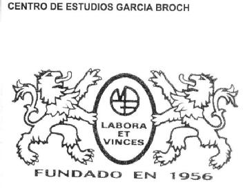 CENTRO DE ESTUDIOS GARCIA BROCH LA BORA ET VINCES FUNDADO EN 1956