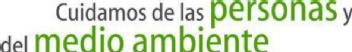 CUIDAMOS DE LAS PERSONAS Y DEL MEDIO AMBIENTE