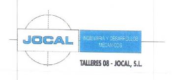 JOCAL INGENIERIA Y DESARROLLOS MECANICOS TALLERES 08- JOCAL, S.L