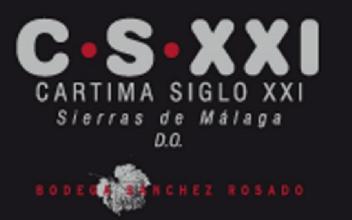 C S XXI CARTIMA SIGLO XXI SIERRAS DE MALAGA D.O. BODEGA SANCHEZ ROSADO