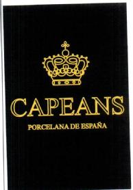 CAPEANS PORCELANA DE ESPAÑA