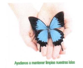 AYUDANOS A MANTENER LIMPIAS NUESTRAS ISLAS