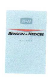 B & H BENSON & HEDGES SILVER