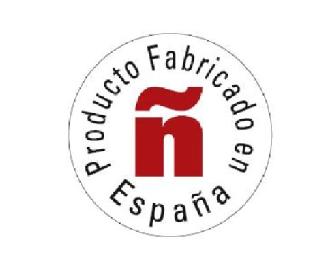 PRODUCTO FABRICADO EN ESPAÑA Ñ