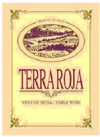 TERRA ROJA - VINO DE MESA