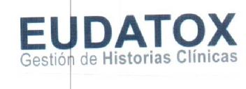EUDATOX GESTION DE HISTORIAS CLINICAS