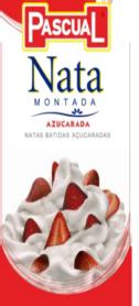 PASCUAL NATA MONTADA AZUCARADA NATAS BATIDAS AÇUCARADAS