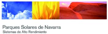 PARQUES SOLARES DE NAVARRA SISTEMAS DE ALTO RENDIMIENTO