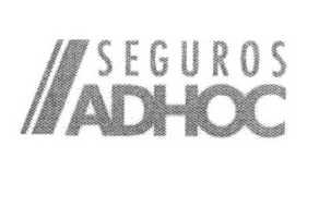 SEGUROS ADHOC