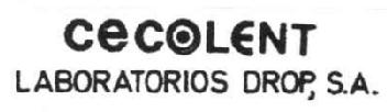 CECOLENT LABORATORIOS DROP, S.A