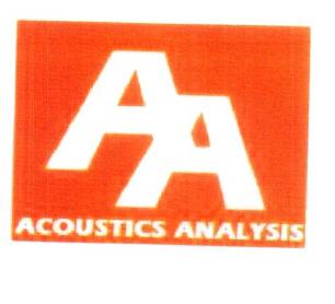 AA ACOUSTICS ANALYSIS