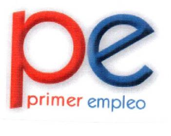 PE PRIMER EMPLEO