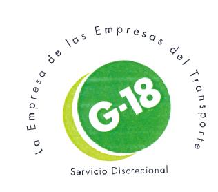 LA EMPRESA DE LAS EMPRESAS DEL TRANSPORTE G-18 SERVICIO DISCRECIONAL