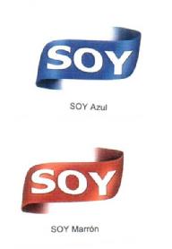 SOY SOY AZUL SOY SOY MARRON