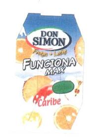 DON SIMON FRUTAS, LECHE FUNCIONA MAX CARIBE
