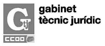 GTJ GABINET TECNIC JURIDIC CCOO