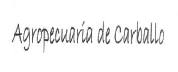 AGROPECUARIA DE CARBALLO