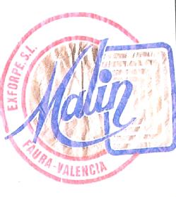 MALIN EXFORPE S.L. FAURA - VALENCIA
