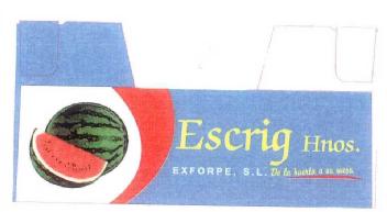 ESCRIG HNOS. EXFORPE S.L. DE LA HUERTA A SU MESA
