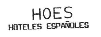 HOTELES ESPAÑOLES (HOES)
