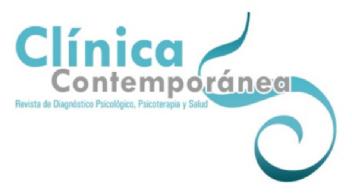 CLINICA CONTEMPORANEA REVISTA DE DIAGNOSTICO PSICOLOGICO PSICOTERAPIA Y SALUD