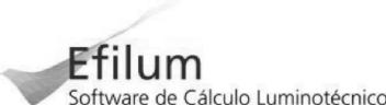 EFILUM SOFTWARE DE CALCULO LUMINOTECNICO