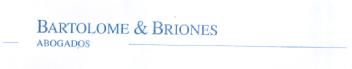 BARTOLOME & BRIONES ABOGADOS