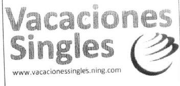 VACACIONES SINGLES WWW.VACACIONESSINGLES.NING.COM