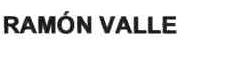 RAMON VALLE