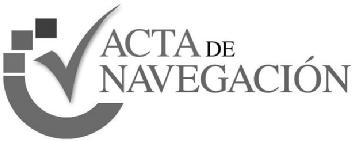 ACTA DE NAVEGACION