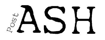 POST- ASH