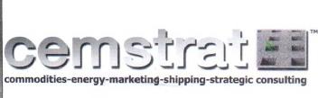 CEMSTRAT COMMODITIES-ENERGY-MARKETING-SHIPPING-STRATEGIC CONSULTING