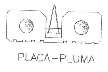 PLACA-PLUMA