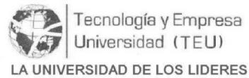 TECNOLOGIA Y EMPRESA UNIVERSIDAD (TEU) LA UNIVERSIDAD DE LOS LIDERES