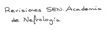 REVISIONES SEN. ACADEMIA DE NEFROLOGIA