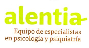 ALENTIA EQUIPO DE ESPECIALISTAS EN PSICOLOGIA Y PSIQUIATRIA