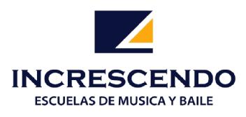INCRESCENDO ESCUELAS DE MUSICA Y BAILE