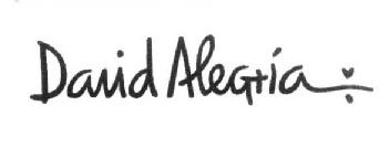 DAVID ALEGRIA