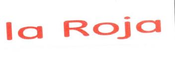 LA ROJA