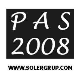 PAS 2008 WWW.SOLERGRUP.COM