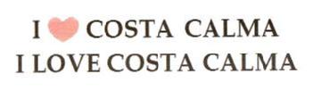 I COSTA CALMA I LOVE COSTA CALMA